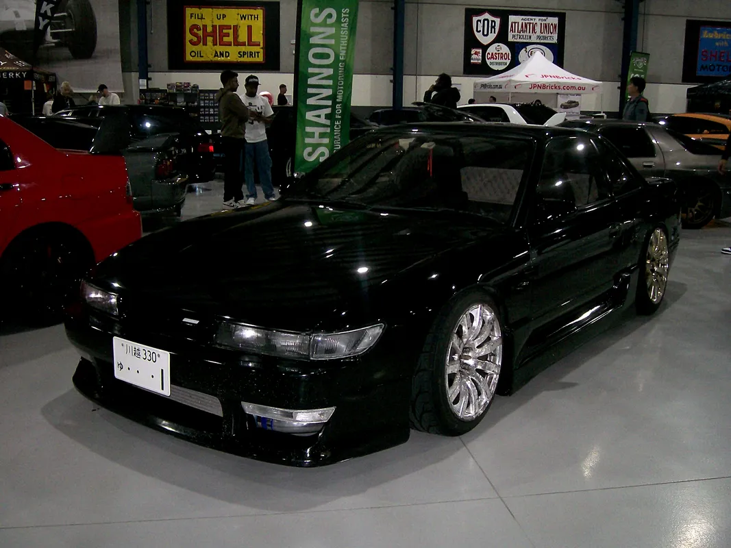My 1991 Nissan Silvia S13 at Unmarked Underground